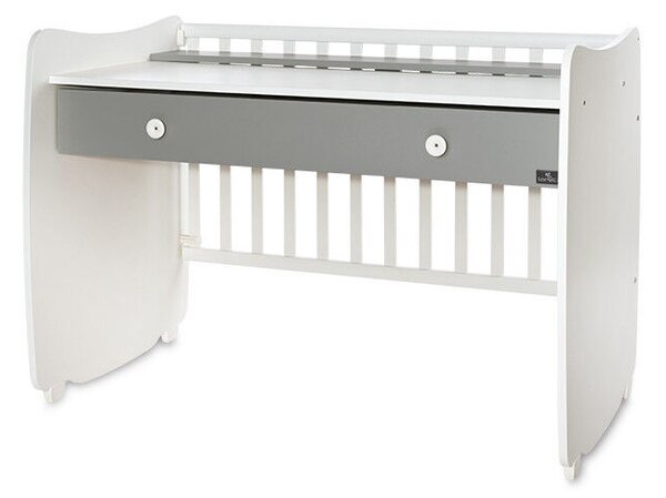 Lorelli Dream kiságy 60x120 - White Stone Grey