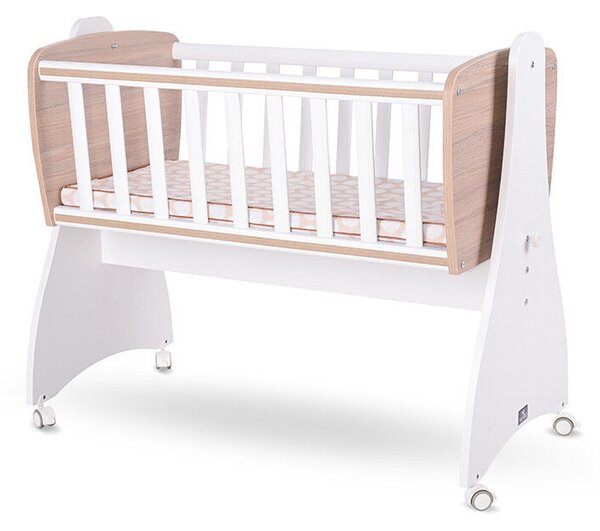 Lorelli First Dreams ringatható bölcső 105x55 - White / Amber New