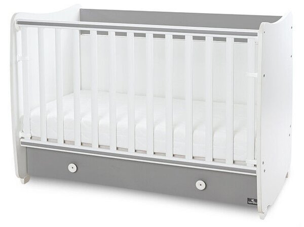Lorelli Dream kiságy 60x120 - White Stone Grey