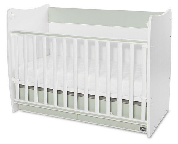 Lorelli Matrix kiságy 60x120 Milky Milky Green 2Box