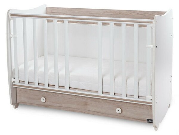Lorelli Dream kiságy 60x120 - White Light Oak