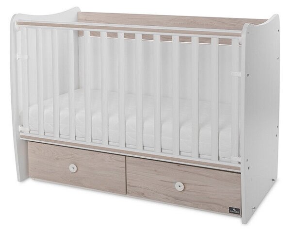 Lorelli Matrix kiságy 60x120 Light Light Oak 2Box
