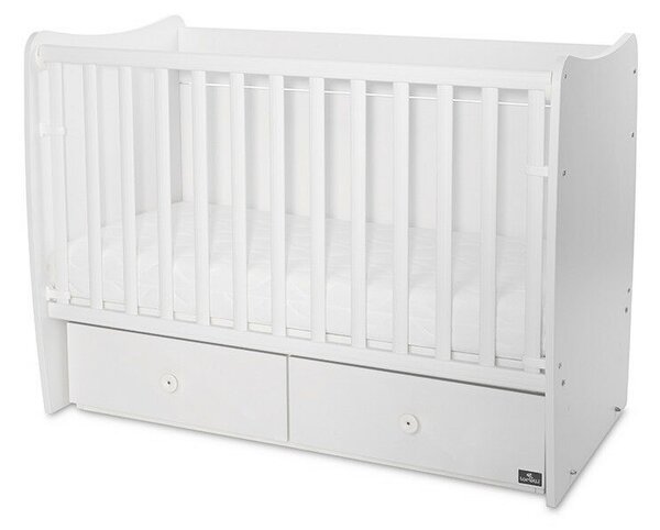 Lorelli Matrix kiságy 60x120 WHITE-2 - Box