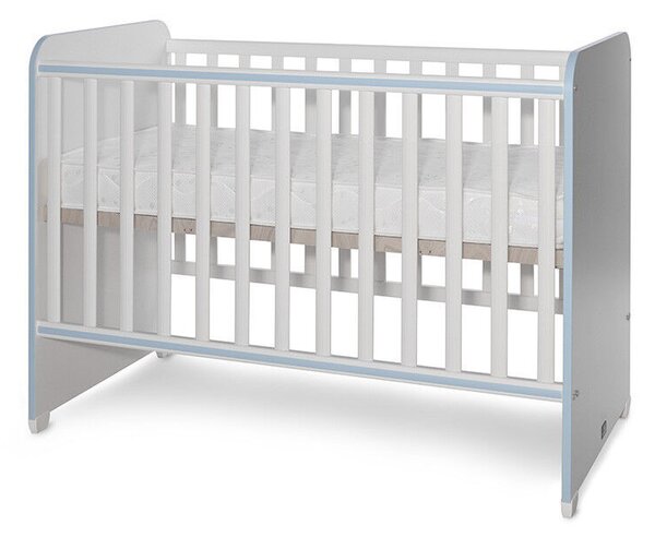 Lorelli Sweet Dream kiságy 60x120 - White Baby Blue