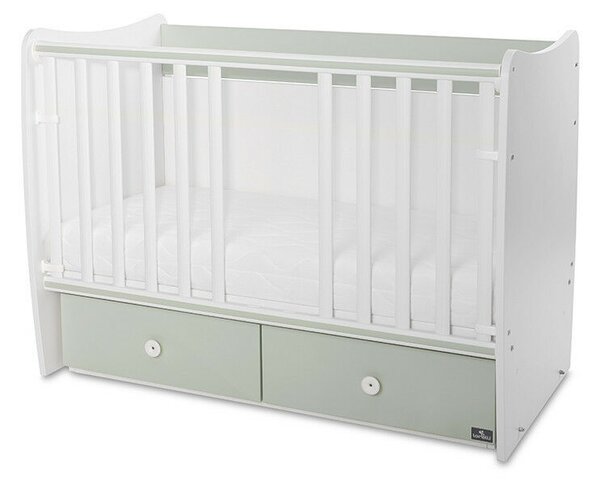 Lorelli Matrix kiságy 60x120 Milky Milky Green 2Box