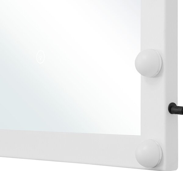 LED fürdőszobai tükör ODENAS 50 cm 60 cm Fehér