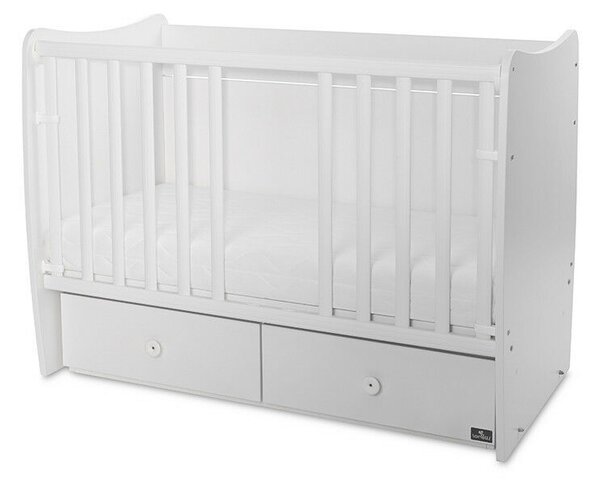 Lorelli Matrix kiságy 60x120 WHITE-2 - Box