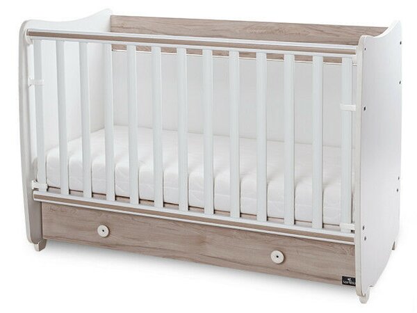 Lorelli Dream kiságy 60x120 - White Light Oak
