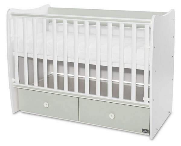 Lorelli Matrix kiságy 60x120 Milky Milky Green 2Box