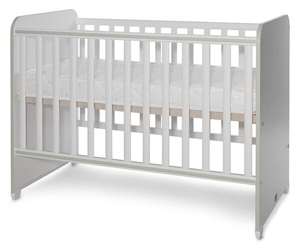 Lorelli Sweet Dream kiságy 60x120 - White Milky Milky Green