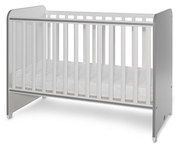 Lorelli Sweet Dream kiságy 60x120 - White Stone Stone Grey