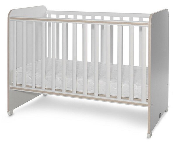 Lorelli Sweet Dream kiságy 60x120 - White Light Light Oak