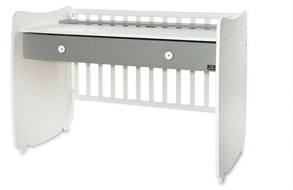 Lorelli Dream kiságy 70x140 - White Stone Grey