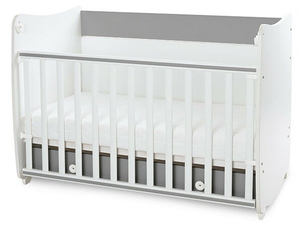 Lorelli Dream kiságy 70x140 - White Stone Grey
