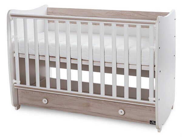 Lorelli Dream kiságy 70x140 - White Light Oak