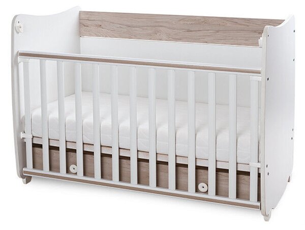 Lorelli Dream kiságy 70x140 - White Light Oak