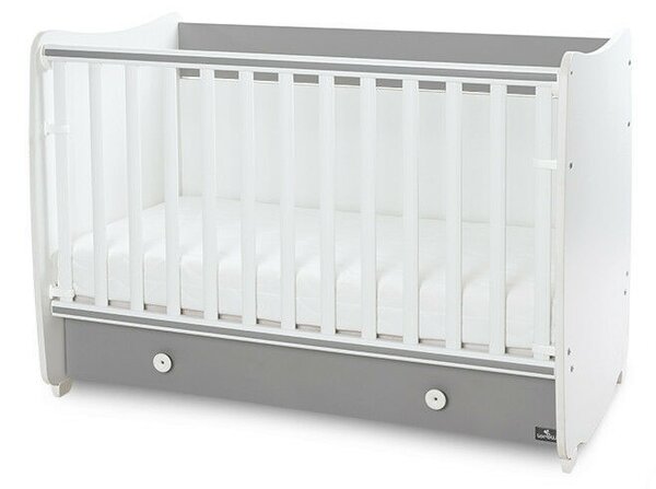 Lorelli Dream kiságy 70x140 - White Stone Grey