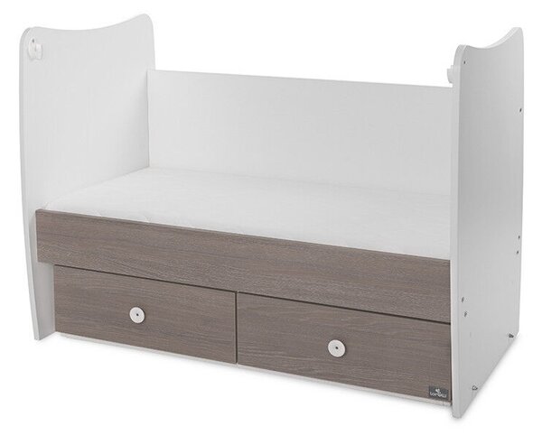 Lorelli Matrix kiságy 60x120 - White Coffee 2Box