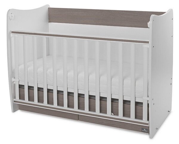 Lorelli Matrix kiságy 60x120 - White Coffee 2Box