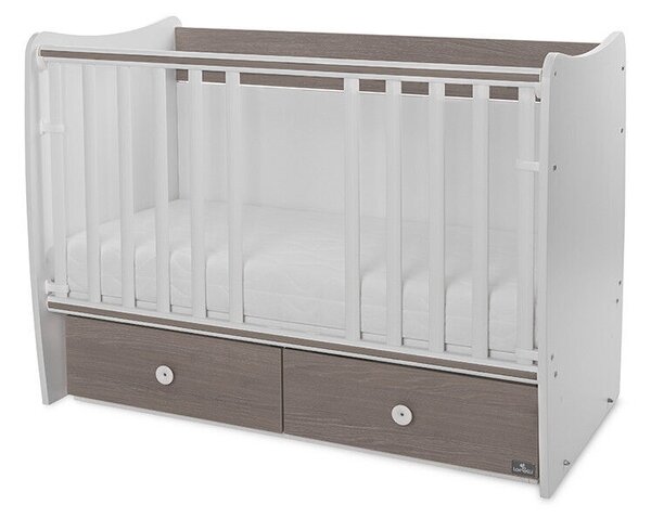 Lorelli Matrix kiságy 60x120 - White Coffee 2Box