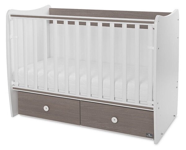 Lorelli Matrix kiságy 60x120 - White Coffee 2Box