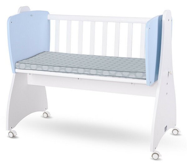 Lorelli First Dreams ringatható bölcső 105x55 - White / Baby Blue New