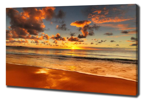 Vászon nyomtatás Sunset beach