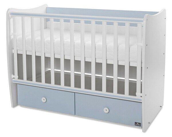 Lorelli Matrix kiságy 60x120 Baby Baby Blue 2Box