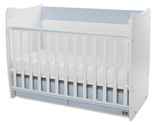 Lorelli Matrix kiságy 60x120 Baby Baby Blue 2Box