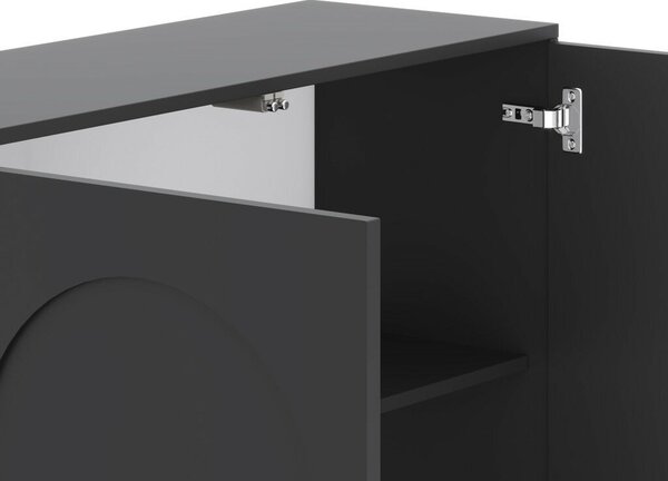 ARCO 3D TV Állvány Fekete Színben. Szélesség: 150 cm