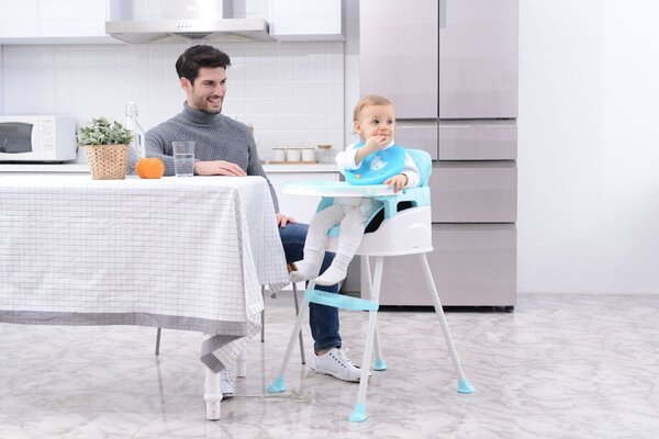 Pepita Pappo 3in1 átalakítható Etetőszék - kék