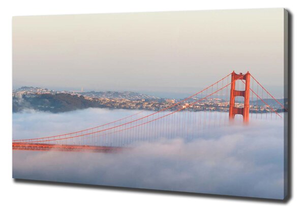 Vászonfotó Bridge san francisco
