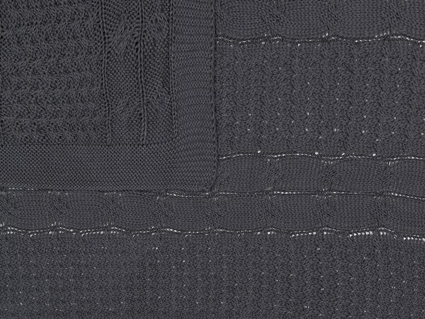 Takaró FETHIYE Pamut 140 x 170 cm Sötétszürke