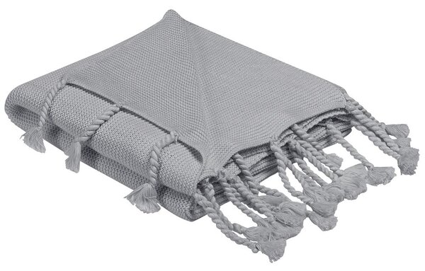 Takaró NAZILLI Pamut 125 x 150 cm Világosszürke
