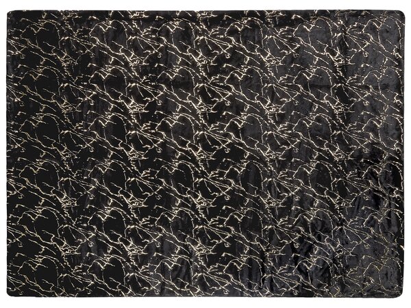 Takaró GODAVARI 130 x 180 cm Fekete