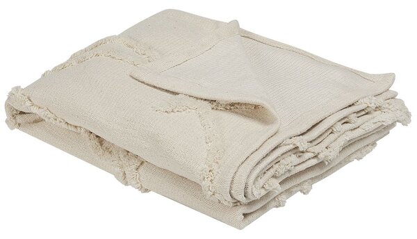 Takaró ACACIA Pamut 130 x 160 cm Bézs