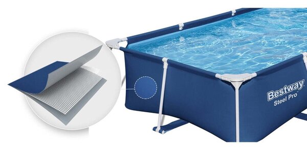 Bestway kerti medence 259 x 170 x 61 cm 56403N