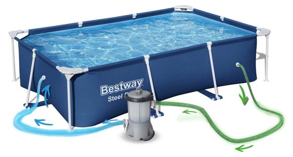 Bestway kerti medence 259 x 170 x 61 cm 56403N