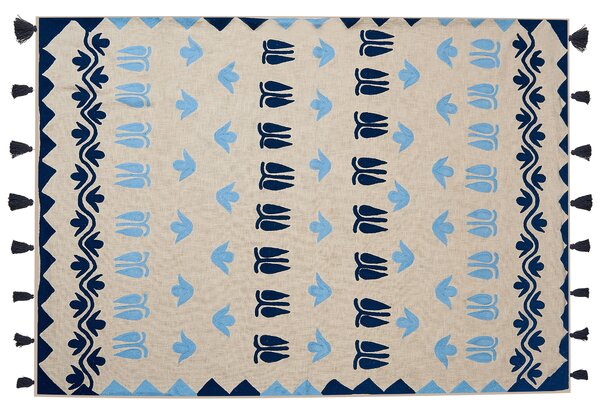 Takaró BHIND Pamut 130 x 180 cm Bézs