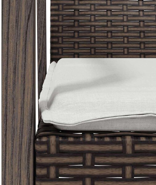 Polyrattan Kerti Étkezőgarnitúra - 7 részes
