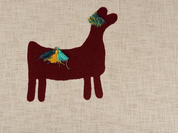 Takaró DEOGHAR Pamut 130 x 180 cm Bézs