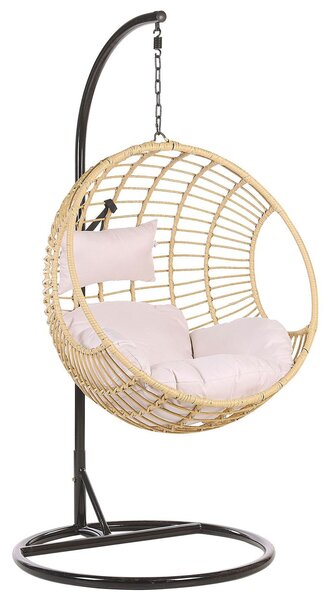 Függőszék állványzattal ASPIO PE Rattan Természetes