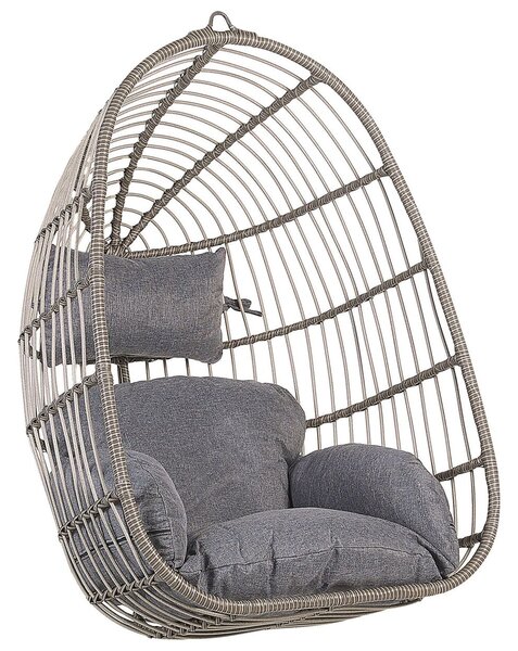Függőfotel CASOLI PE Rattan Szürke