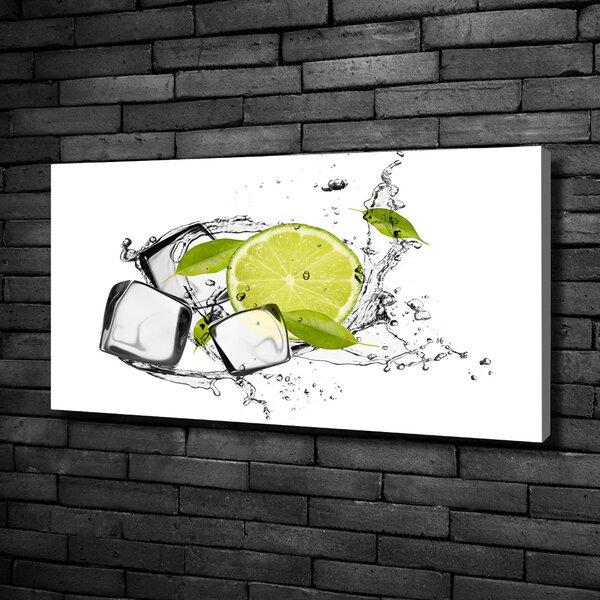 Fali vászonkép Lime jég