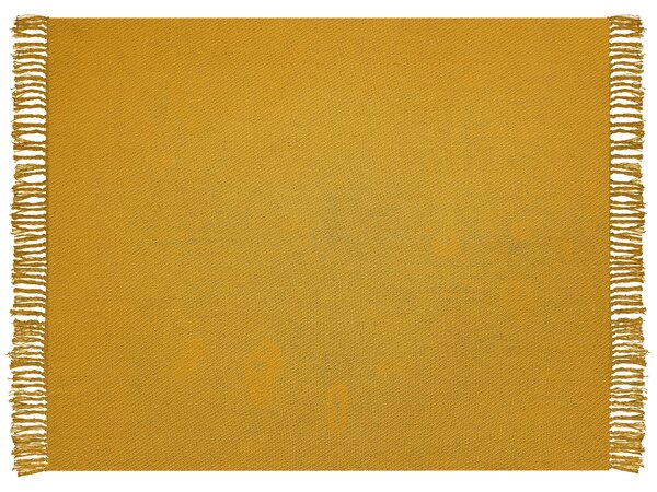 Takaró YARSA Pamut 125 x 150 cm Mustársárga