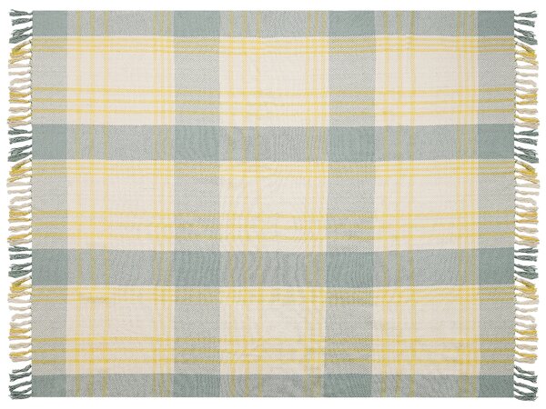 Takaró BETALI Pamut 125 x 150 cm Sárga