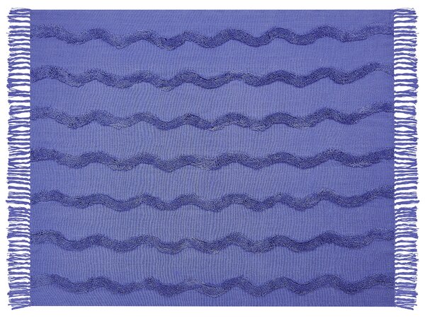 Takaró KHARI Pamut 125 x 150 cm Lila