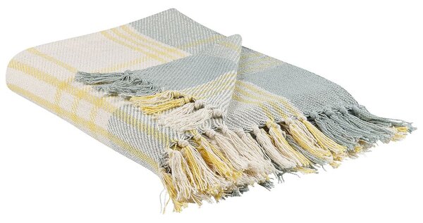 Takaró BETALI Pamut 125 x 150 cm Sárga