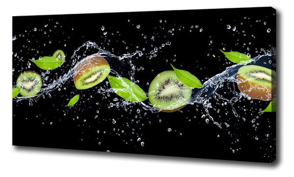 Fali vászonkép Kiwi és víz