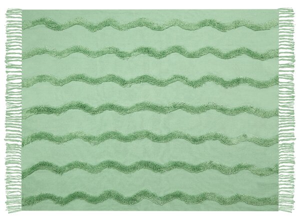 Takaró KHARI Pamut 125 x 150 cm Világoszöld